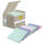 Post-it Notes Recycling Mini Tower Pastell 76x76mm, 100 Blatt/Block