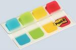 Post-it Index - 16 x 38 mm, sortiert, 4x 10 Streifen...