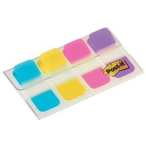 Post-it Index STRONG - 16 x 38 mm, sortiert, 4x 10 Streifen