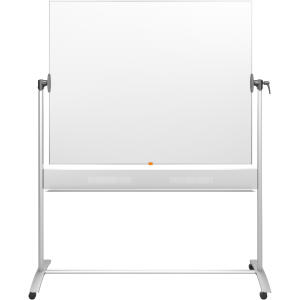 Dreh-Weißwandtafel Classic 1500x1200mm magnethaftend, weiß, Stahl