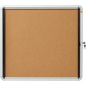 Schaukasten Innen Korkrückwand 6xA4, Klapptür abschließbar