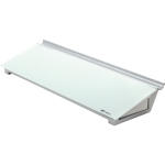 nobo Glas Memoboard Diamond - 46 x 6 x 15 cm, weiß