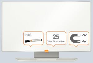 Nobo Whiteboard 32" 41x72cm weiß, Prestige Emaille Oberfläche, magnet-