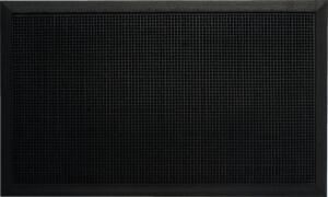 Gummifußmatte 60 x 80 cm, schwarz 100% Kautschuk
