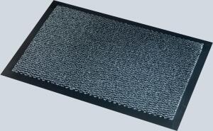 Paperflow Schmutzfangmatte grau 60x90cm, rutschsichere Vinylauflage