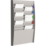 Sortiertafel hoch 2x10 Fächer A4 grau,...