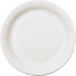Pappteller rund, 23cm, aus 100% Frischfaserkarton,...