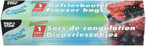 QuickSnap Gefrierbeutel 1 l PAPSTAR 14193
