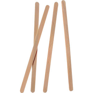 Rührstäbchen pure 14 cm x 5 mm aus Holz