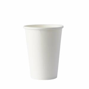 Automatenbecher Pappe To Go 0,18 Liter, weiß, Ø 7 cm
