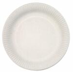 Pappteller rund, 18cm, aus 100% Frischfaserkarton,...