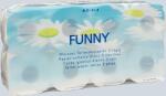 Toilettenpapier "Funny" 3-lagig Zellstoffpapier...