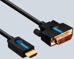 High Speed HDMI/DVI single Link Kabel, 1,5m, WUXGA FullHD...