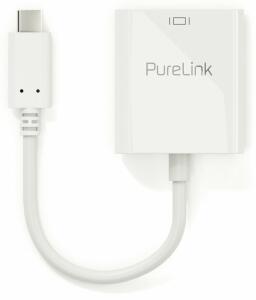 Adapter USB-C auf HDMI 4K60 iSerie, 0,10m, weiß, für Auflösungen bis zu