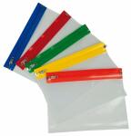 Gleitverschlussbeutel A6, transparent PE, Zip-Leiste in 5...