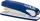 Design Hefter, 25 Blatt (2,5 mm), blau, Hefttiefe: 96 mm