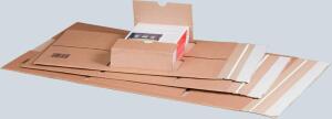 Universalverpackung A4 braun, haftklebend, Aufreißfaden,