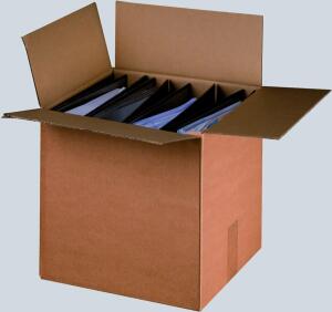 Ordnerversandkarton braun für 4-5 Ordner A4+