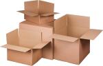 Versandkarton 1-wellig, braun, f. max. 30 kg Gewicht, :...