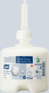 Hand & Body Lotion, Premium, weiß, unparfümiert, 475ml