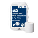 SmartOne Mini Toilettenpapier, 12 x 620 Blatt, 2-lagig,...