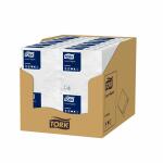 Servietten 30x30cm weiß 1/4 Falz 1-lagig, Tork...