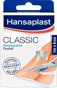 Hansaplast, starres Wundpflaster, hautfarbenes Viskosegewebe,
