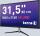 LED Monitor 3290W schwarz31,5" Auflösung: 3840 x 2160 (4K UHD) Pixel