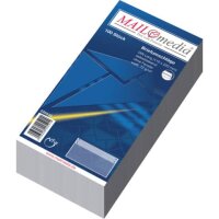 MAILmedia Briefumschläge DIN lang (220x110 mm), ohne...