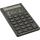 Taschenrechner Eco 8, schwarz, 8-stellig, 3 Tasten Speicher,