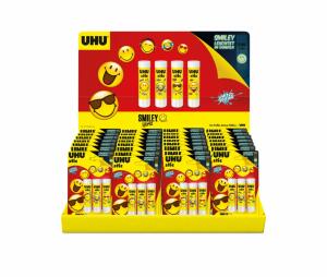 UHU Thekendispl stic 3x8,2g oL SMILEY Ltd. Edition, 30 Blister
