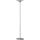 Unilux VARIAGLASS LED-Deckenfluter metallgrau,  Drehdimmer, Lichtschale aus Glas