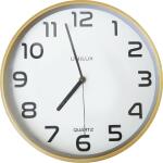 Unilux BALTIC Wanduhr weiß-buche, Durchmesser: 30,5...