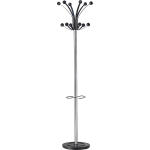 Unilux HAKEA Garderobenständer chrom-schwarz, 12...