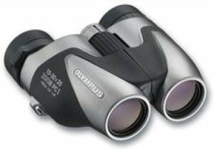 Olympus Urban 10-30x25 Zoom Fernglas, schwarz/silber
