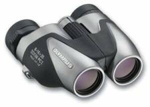 Olympus Urban 8-16x25 Zoom Fernglas, schwarz/silber