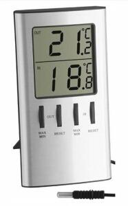 TFA 30.1027 Elektronisches Thermo- meter für Innen- und Außentemp.