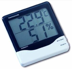 TFA 30.5002 Elektronisches Thermohygrometer, weiß/grau