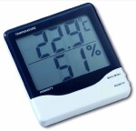 TFA 30.5002 Elektronisches Thermohygrometer, weiß/grau