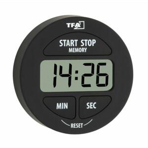 TFA 38.2022.01 Elektronischer Timer, schwarz