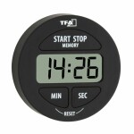 TFA 38.2022.01 Elektronischer Timer, schwarz