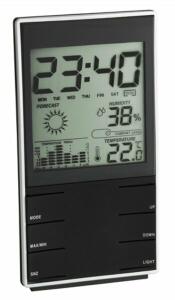 TFA 35.1102.01 Elektr. Wetterstation schwarz/silber