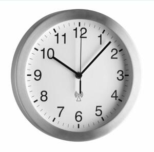 TFA 98.1091 Wanduhr silber