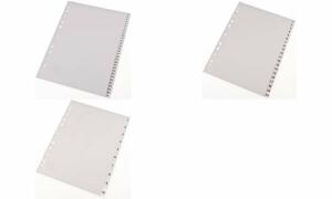 proOFFICE Kunststoff-Register, Zahl en, A4, 5-teilig (10071272)