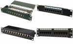 DIGITUS 10 Patch Panel Kat.5e, Kla sse D, 8 x RJ45, 1 HE...