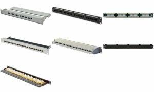 DIGITUS 19 Patch Panel Kat.6, Klas se E, 24 x RJ45, 1 HE (11002747)