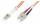 DIGITUS LWL Patchkabel, LC-Duplex - SC-Duplex, OM2, 5,0 m (11003304)