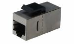 DIGITUS Modular Adapter Kat.6e, ges chirmt, 2 x RJ45...