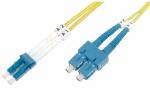 DIGITUS LWL Patchkabel, LC-Duplex - SC-Duplex, OS2, 2,0 m...
