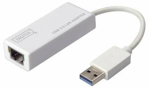 DIGITUS USB 3.0 auf Gigabit Etherne t Adapter, weiß (11003881)